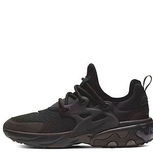 Nike Air React Presto triple black GS size 6Y